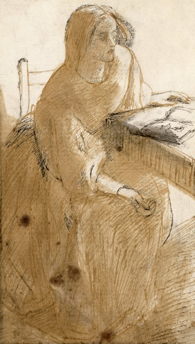 Lizzie Siddal by Dante Gabriel Charles Rossetti